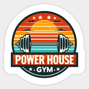 POWER HOUSE GYM Sticker